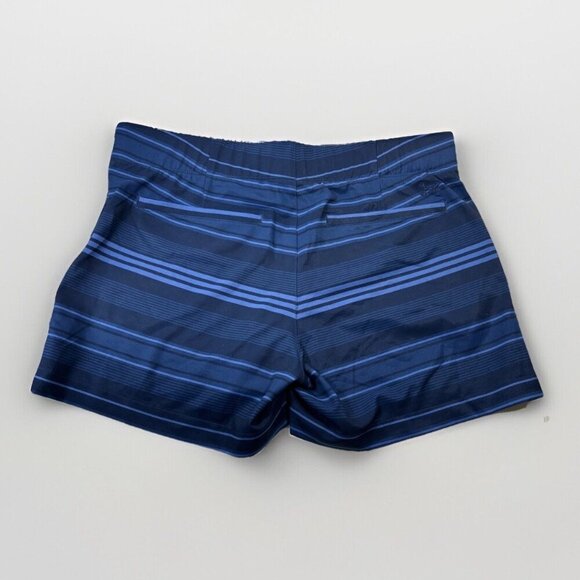 Under Armour Womens Golf Shorts BLUE STRIPE 12 Fitted Heat Gear - Picture 4 of 4